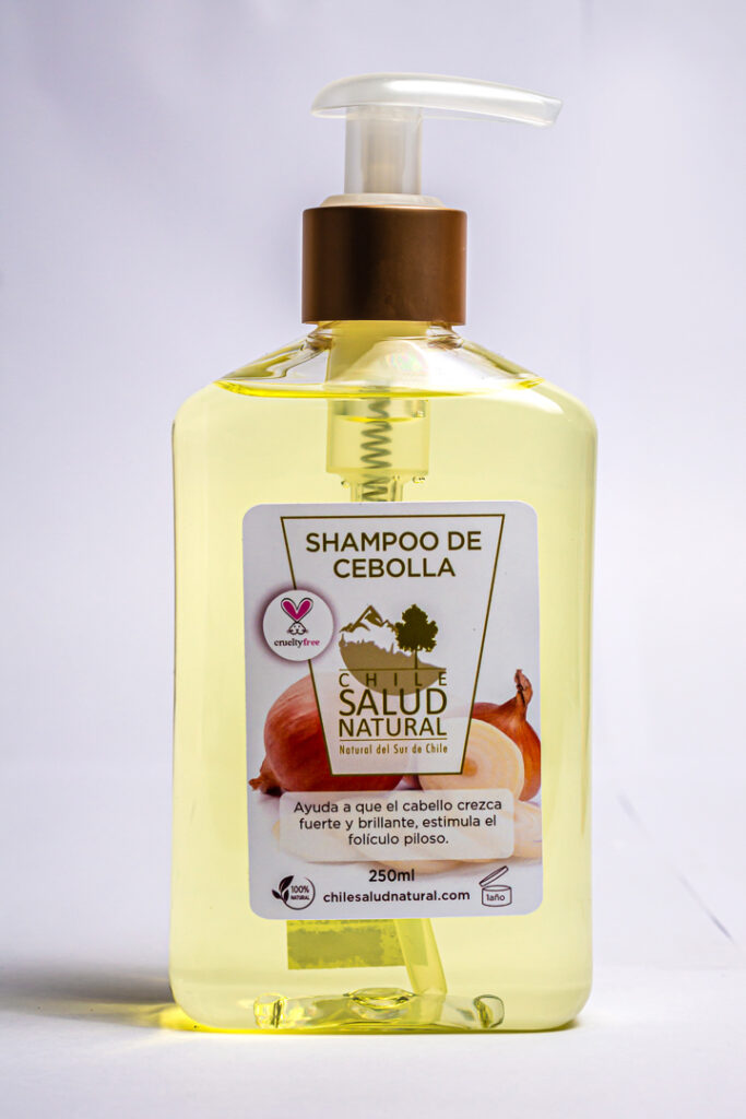 Shampoo de Cebolla Chile Salud Natural